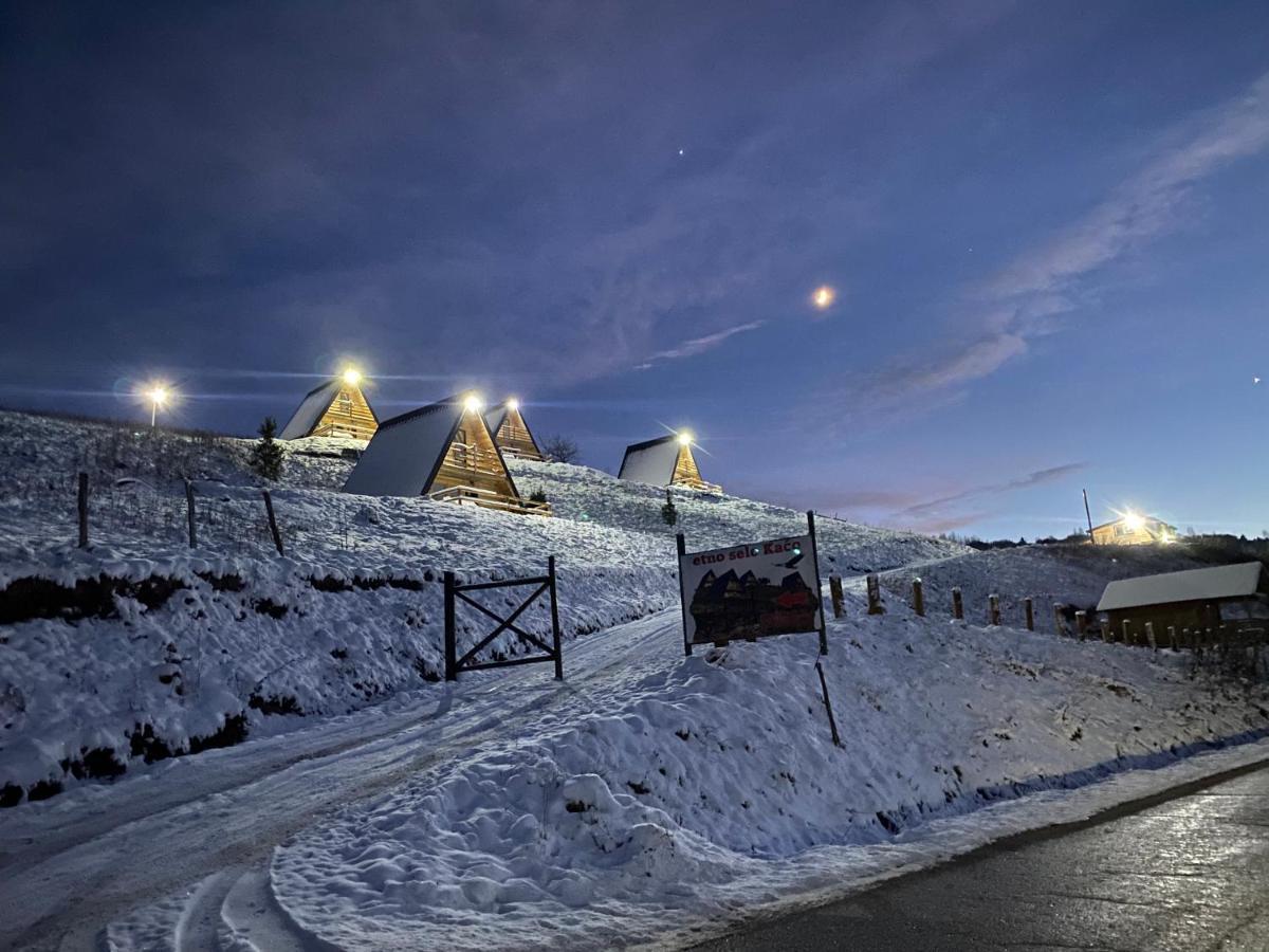 Uvac-Etno Selo Kaco Villa Sjenica Exteriör bild